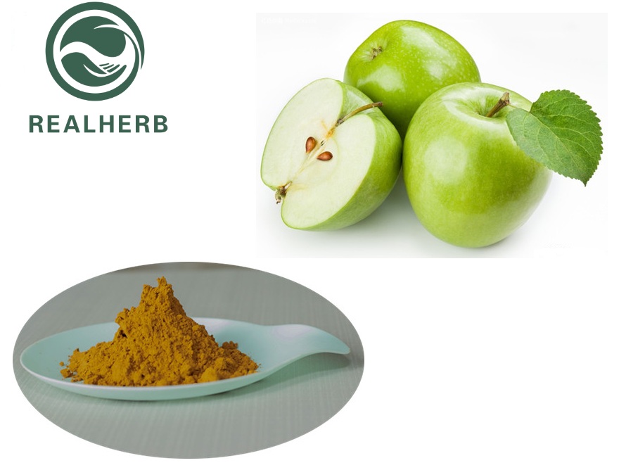Natural green apple extract for weight loss or skin