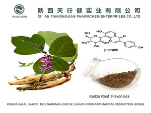 Kudzu Root Extract Powder Puerarin for Nutritional Supplement