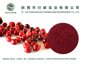Organic Cranberry Extract With 25% Proanthocyanidins For Skin Care