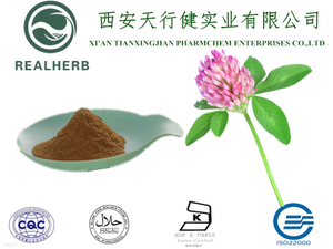 Natural Phytoestrogen Red Clover Extract Powder for Health Food Supplement 
