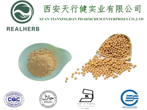 Soybean Extract 20% 40% Soy Isoflavones Powder